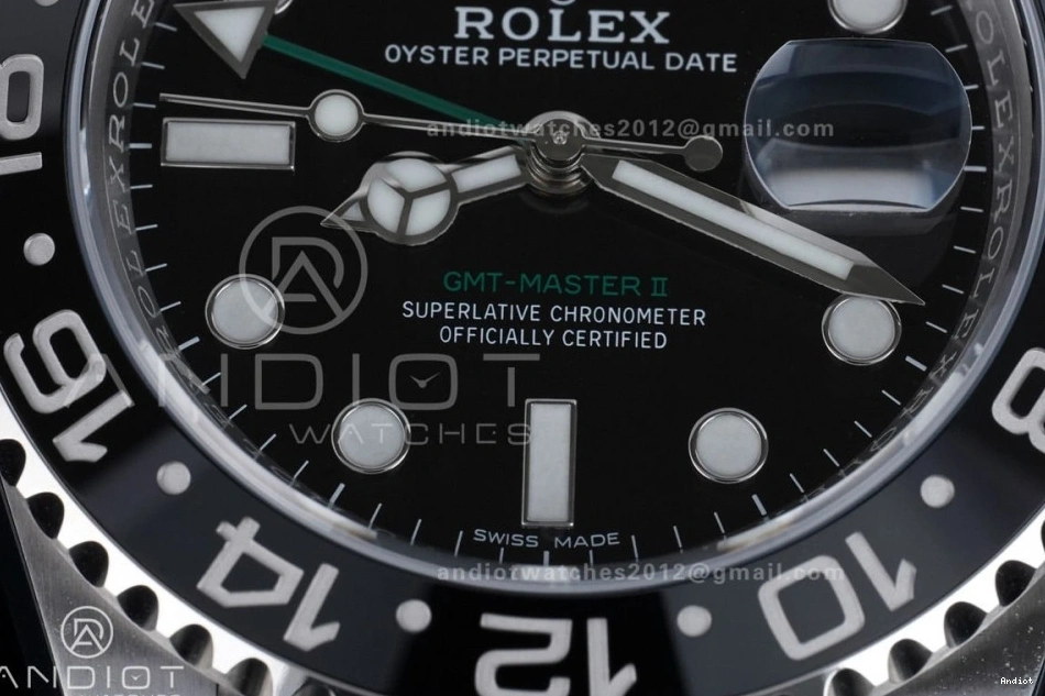 V2 on Edition 1:1 SH3285 SS LN New II 904L Jubilee Bracelet 116710 ARF Best Master GMT 0404